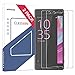 Sony Xperia X Screen Protector,Wimaha 2 Pack 9H Tempered Glass Screen Protector for Sony Xperia X and Sony Xperia X Performance Anti Scratch Bubble Free
