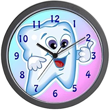 CafePress-Funny Dentist Dental Hygienis-Wall Clock