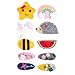 Belle Beau Baby Girls Felt Hair Clips, Snap Clips, Animal, Accessories For Kids Toddlers Girls (F)