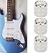 3 pcs Metal Guitar Volume And Tone Knobs Silver Guitar Volume Control Buttons Guitar Pedal Control Knobs Partsthumb 3