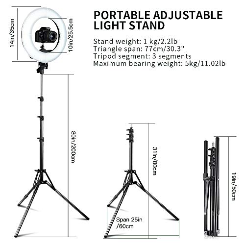 FOSITAN LED Ring Light 14