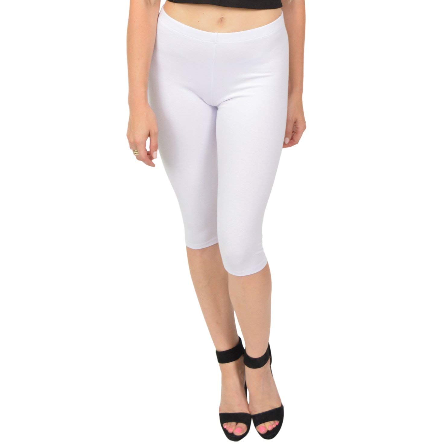 STRETCH IS COMFORTWomen's and Plus Size Knee-Length and Ankle Length Leggings
