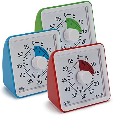 TimeTEX Learning Clocks 61931, Blue - Image 3