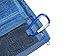 ROUGH ENOUGH Vintage Casual Classic Denim Mini Canvas Wallet