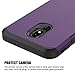 Case for Samsung Galaxy J7 2018 / J7 V 2nd Gen / J7V 2018 / J7 Refine / J7 Star / J7 Aero / J7 Top / J7 Crown / J7 Aura / J7 Eon, SYONER [Armor] Shockproof Protective Phone Case [Purple]