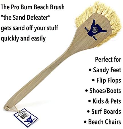 Pro Bum Beach Brush The Sand Defeater Cleans Sandy Feet Shoes Equipment Keeps Cars Clean Zero Plastic 100 Biodegradable Vegan For Surfers Beach Bums Men Women Buy Online At Best Price In