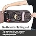 Traditional Brown Genuine Leather Tobacco Smoking Pipe Pouch Bag Organize Case Pipe Tool lighter Holder Pocket for 2 Pipe (black-brown)