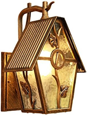Poersi Outdoor Wall Sconce Outdoor Lighting Wall Porch Light Outdoor Wall Light Fixtures Exterior Lights Waterproof Balcony and Garden Decoration Lamp