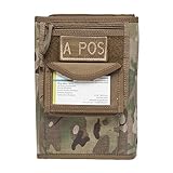 Tactical Notebook Covers Trifold Leaders Book System Black