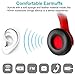 Ucio Bluetooth Headphones Over Ear, HD Stereo Wireless Headset with Memory-Protein Earmuffs, Lightweight & Foldable Wired/Wireless Bluetooth Headphones Compatible with iPhone Xs/X/8PLUS/8/7PLUS/7/6S
