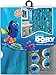S.L. Home Fashions 15pc Disney Finding Nemo & Dory Shower Curtain Bath Towel Foam Mat Hooks Set