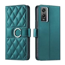 Lucyliy Compatible with vivo Y33E 5G Case Flip PU