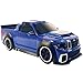 Suped-Up Remote Controlled Cobalt Blue Ford F-150 Pick Up Truck Racing Car