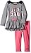 Juicy Couture Girls' Striped Tunic with Solid Legging
