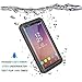 Re-sport Samsung Galaxy S8 Waterproof Case, Full-Body Protective Shockproof Dustproof Underwater Cover Case IP68 Certified Built-in Screen Protector Compatible with Galaxy S8 (Not fit S8 Plus) White