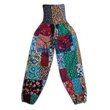 Mogul Interior Women's Harem Yoga Pant Hippie Boho Yoga Casual Trouser