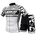 INBIKE Men's Summer Breathable Cycling Jersey and 3D Silicone Padded Shorts Set Outfit