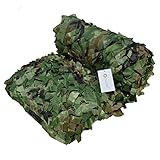 Omonic 210D Camouflage Net Desert Woodland Camo Netting for Camping Military Hunting Shooting Sunscreen Netting 5X20ft 5X23ft 5X33ft 6.5X10ft 6.5X13ft 6.5X26ft 8.2X16.5ft 10X13ft 10X16.5ft 13X16.5ft