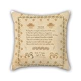 Bestseason Throw Pillow Covers 16 X 16 Inches / 40 By 40 Cm(both Sides) Nice Choice For Floor,saloon,kids Girls,girls,drawing Room,bar Oil Painting Emily F. Cooley - Sampler
