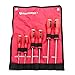 MAXPOWER 6-piece Magnetic Screwdriver Set Commercial Grade Phillips & Slotted Comfort Grip Screw Drivers with Pouch