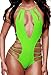 Zkess Women's Sleeveless Summer Strappy Cut outs One-piece Swimsuit