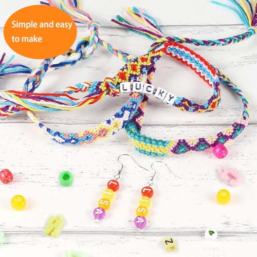 Conjunto pulseira infantil com contas faça você mesmo pulseira com contas, contas de joias, adequado para crianças e meninas
