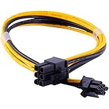 JacobsParts PCI Express Mini 6-pin to 6-pin PCI-e Video Card Power Cable for Apple Mac Pro Tower / Power Mac G5