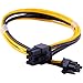 JacobsParts PCI Express Mini 6-pin to 6-pin PCI-e Video Card Power Cable for Apple Mac Pro Tower / Power Mac G5 primary