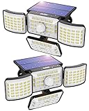 oulac Solar Outdoor Lights, 250 LED 3 Modes Solar