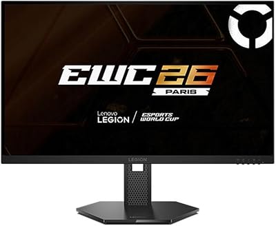 Legion 27Q-10 - Monitor Gaming QHD 27" (IPS, 240 Hz, 0.5 ms, 16:9, HDMI 2.1 - DP 1.4, NVIDIA G-Sync, AMD FreeSync Premium, VESA Adaptive Sync, Ajuste Inclinación/Altura/Pivote/Giro) Negro