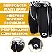 Gold BJJ Jiu Jitsu Compression Shorts - Base Layer for Gi and No-Gi Grappling - Martial Arts Short