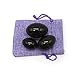 RODEREK Drilled Nephrite Jade Yoni Egg, Yoni Massage Stone, Natural Jade Exercise Eggs, Healing Stone for Kegel Exercise (one Set)