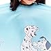 Colorfulife Child Hair Cutting Waterproof Cape Wai Cloth Barber Kids Hair Styling Cape Professional Home Salon Camps & Hairdressing Wrap Children Cartoon Dalmatian Pattern Capes (Blue)