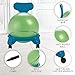 Gaiam Kids Balance Ball Chair - Classic Children's Stability Ball Chair, Alternative School Classroom Flexible Desk Seating for Active Students