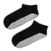 Yoga Socks Non Slip Skid Pilates Ballet Barre with Grips for Women Men 4 Pack by Cooque