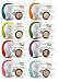 Fancy Feast Appetizers Variety Pack - 8 Flavors (Steamed Wild Alaskan Salmon, White Meat Chicken, Seabass & Shrimp, White Meat Chicken & Flaked Tuna, Tender Tongol Tuna, White Meat Chicken & Shredded Beef, Steamed Tilapia, and Flaked Skipjack Tuna) - 2 Ounces Each (8 Total Appetizers)