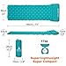 Hikenture Backpack Sleeping Pad | Lightweight Camping Sleeping Bag Pad | Ultralight & Compact & Inflatable Air Mattress Pad-Insulated Air Mat | For Camp,Backpacking,Hiking,Scouts,Travel Blue