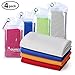 SYOURSELF 4 Pack Cooling Towels for Instant Relief – Cool Bowling Fitness Yoga Towel Set- 40″x12″ Use as Cooling Neck Headband Bandana Scarf,Stay Cool for Outdoor Sports (Mix-4pcs, 40″x12″)thumb 1