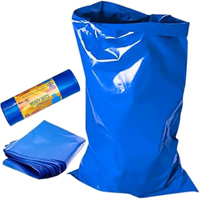 HomeSmith Large Heavy Duty Rubble Sacks Builders DIY Waste Bags - Pack of 5