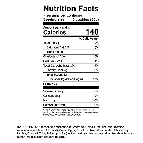 Reko Pizzelle Authentic Italian Style Waffle Cookie, Dulce de Leche, 7