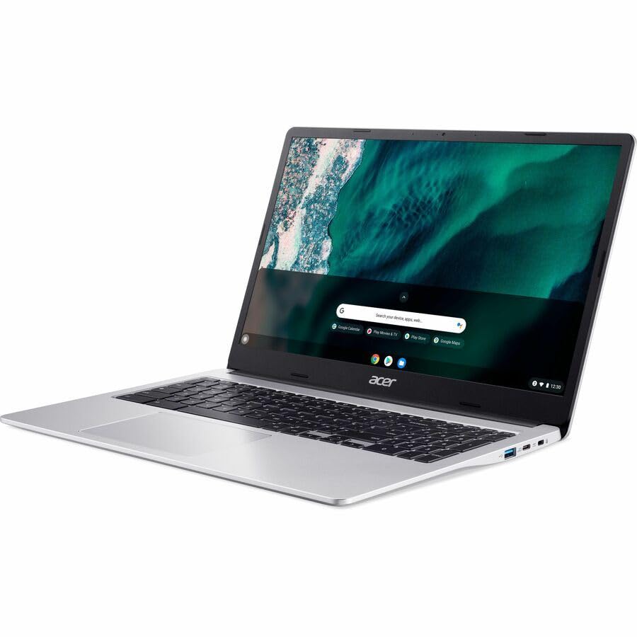 Acer Chromebook 315 CB315-4H-P8FZ 15.6" HD Laptop | Intel Pentium Silver N6000, 4GB RAM, 128GB Storage | ChromeOS (Renewed)