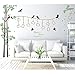 Amaonm Giant Large Family Photo Tree Wall Decal Decor Birds Tree Branches & Lettering Memory Wall Stickers Murals for Bedroom Living Room, 12pcs Frame, Size:114