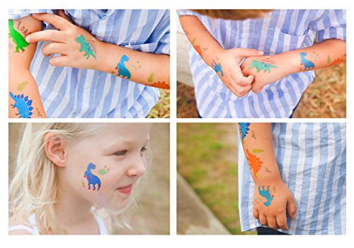 2 Dinosaur+Temporary+Tattoos+Boys+Girls