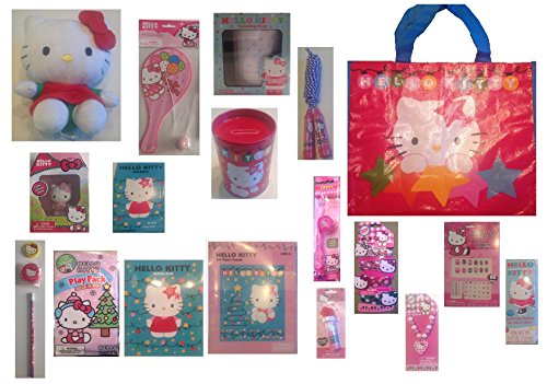 Bundle - 20 items: sanrio hello kitty deluxe filler gif…