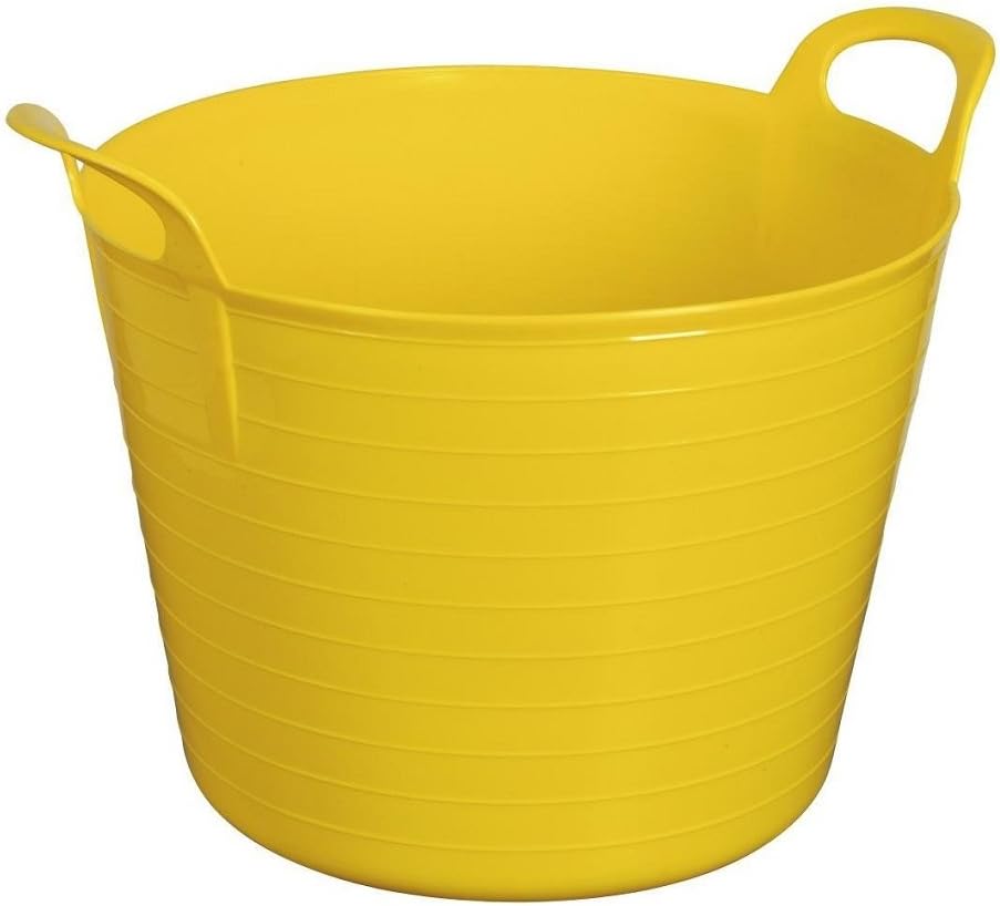 Easy Shopping 42 Litre Large Flexi Tub Garden Home Flexible Colour Rubber Storage Container