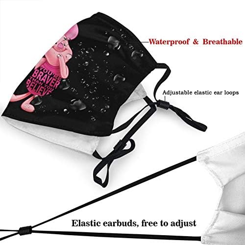 A black face mask suitable for biking on a sunny day.