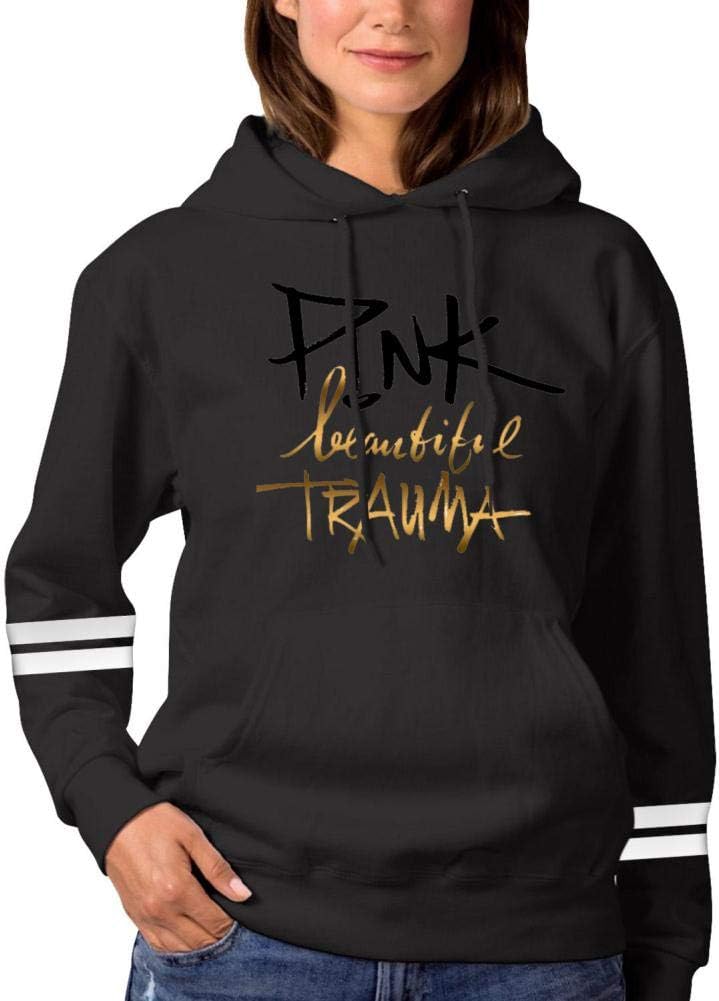 P!nk-Logo Women's Unisex Print Hoodie Hooded Sweatshirt Hat Pouch Pocket Jacket