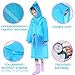 Children Rain Ponchos, 2 Pack Portable Reusable Raincoats For 6-12 Years Old