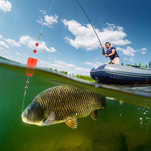 4 Stück Angel-Bobber Fisch-Posenanzeiger, Slip Bobber Bobber Rig Angelausrüstung Süßwasser Salzwasser – Bild 7