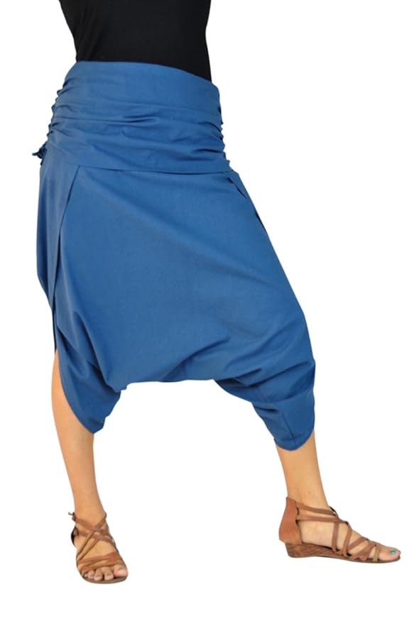 title=Pantaloni alla turca leggeri con stile gonna pantalone. Abbigliamento